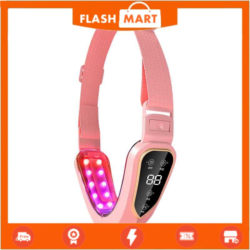 FLASHMART V-Face Alat Pijat Penirus Wajah Face Lifting Double Chin V-Shaped - V80