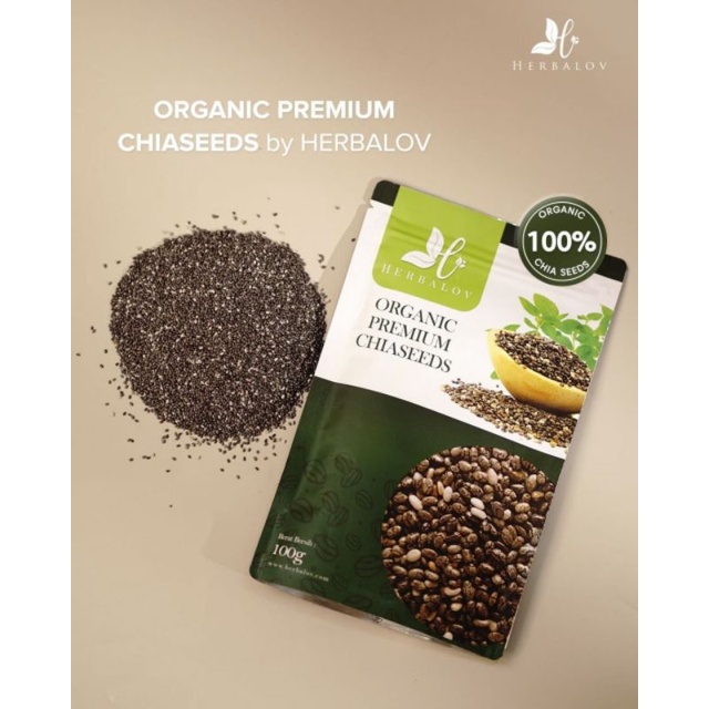 

Organic Premium Chiaseeds by Herbalov