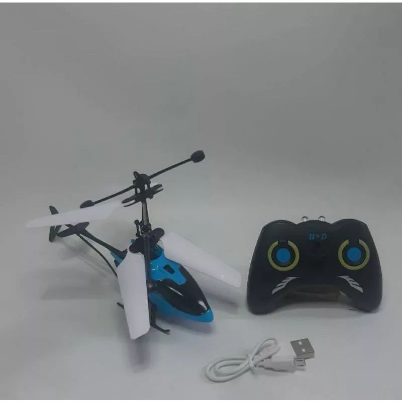 JOFESTORE88 X FerenHongXia MAINAN ANAK HELIKOPTER SENSOR TANGAN PLUS REMOTE