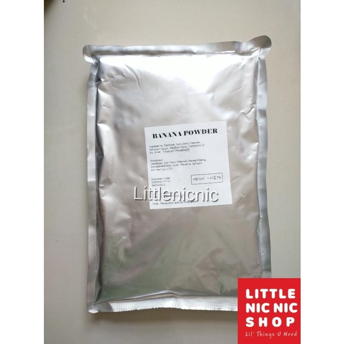 

Qudyew Banana bubuk minuman serbuk rasa Pisang lge03