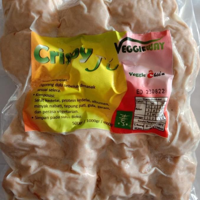 

Crispy Ji Premium Ayam Vegetarian Vegan VEGGIEWAY rra01