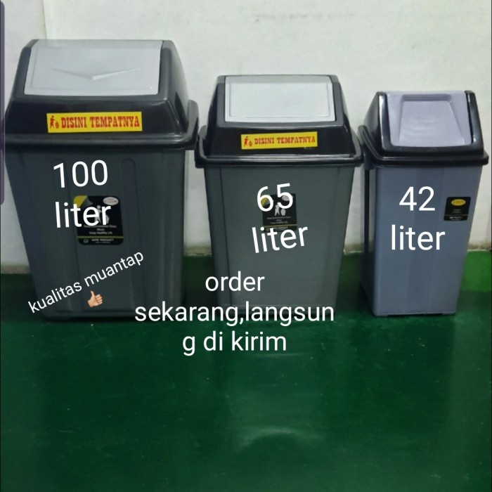 tempat sampah besar 100 liter