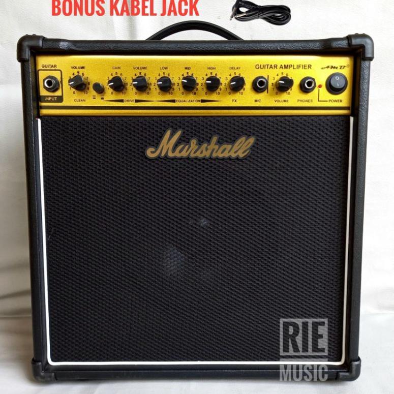 [JN3] Ampli gitar 8 inch 3 input plus colokan mic sudah distorsi & delay bergaransi 0[RUN][huruf]