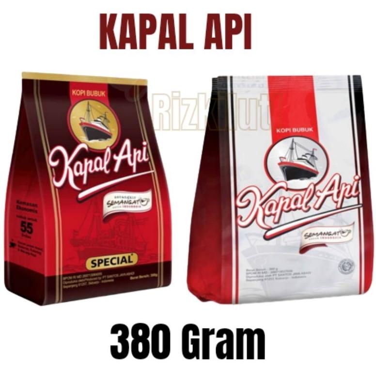 

Kapal Api Kopi Bubuk Special Merah / Silver 380gram