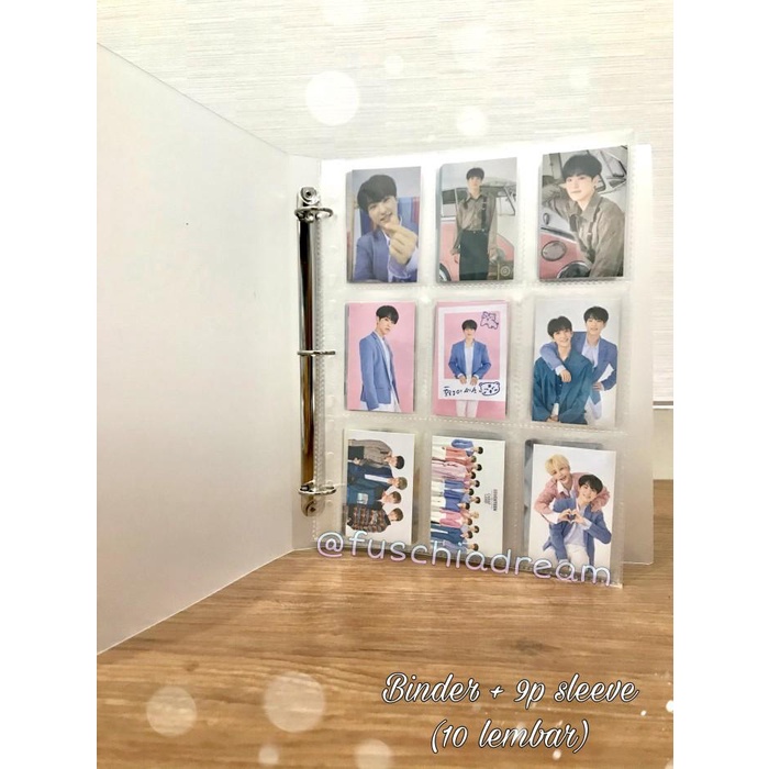 

Binder + 9p Sleeve Photocard Polaroid KPOP