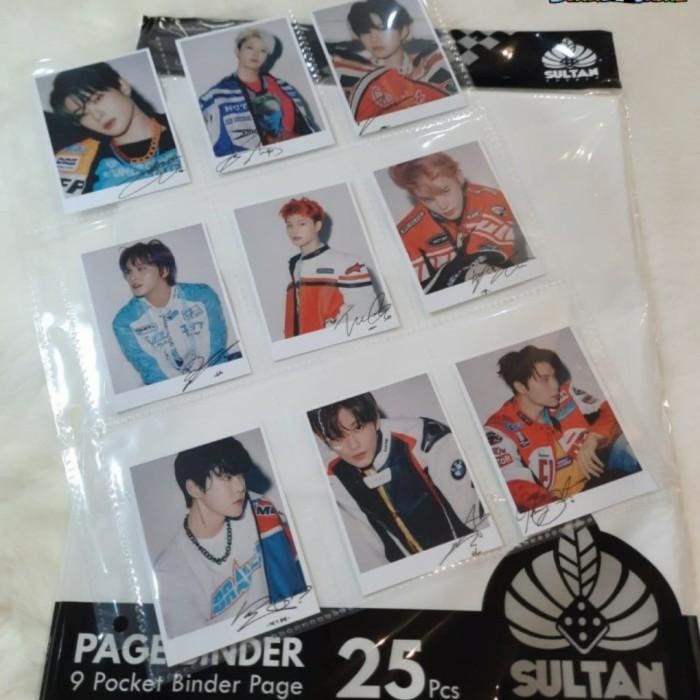 

sultan page binder 9 pocket clear isi 25 pokemon mtg kpop