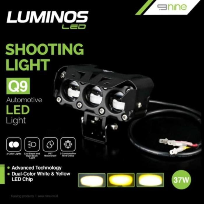 Best Seller Mini Laser Led Lampu Tembak Motor Mobil Luminos 9Nine Q5 Q6 Q9