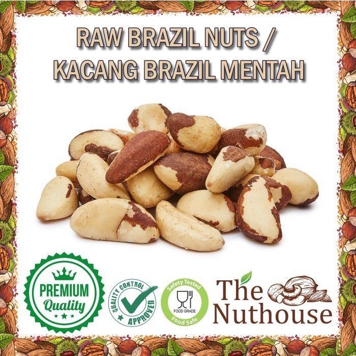 

100gr RAW Brazil Nuts / Kacang Brazil Mentah [Premium]
