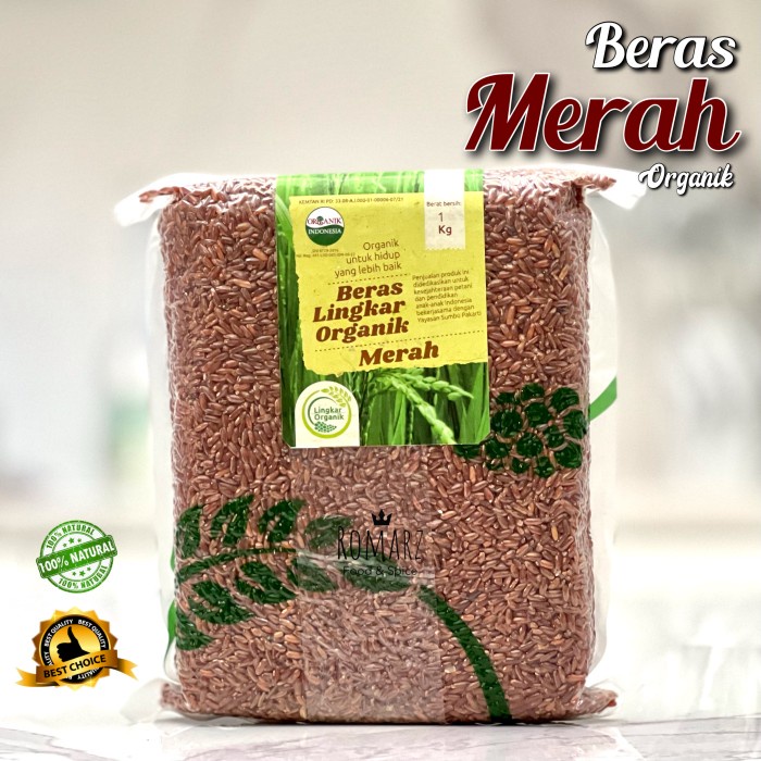 

BERAS MERAH 100% ORGANIK BERAS MERAH PREMIUM