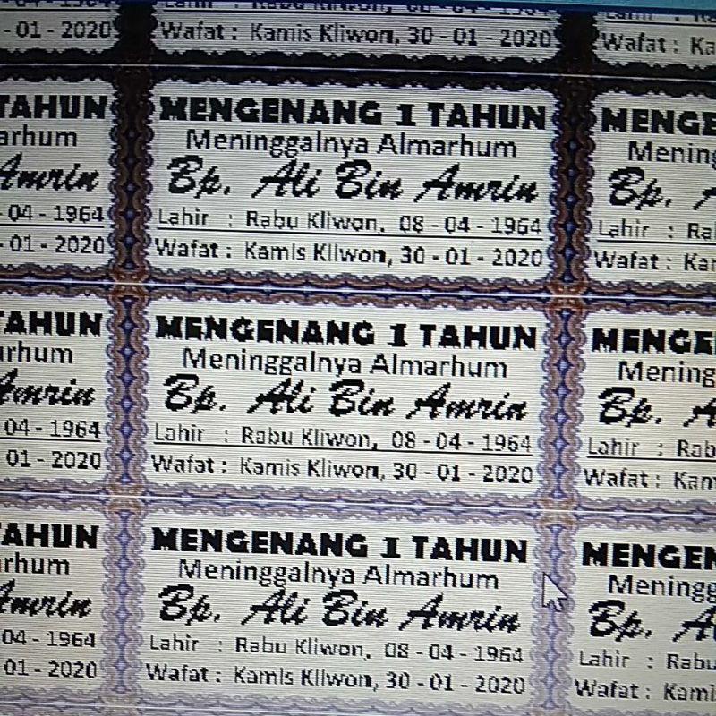 [custom stiker] Tasbih Souvenir Pernikahan Khitanan Tahlilan 40 Hari Haji Umrah Kemasan Mika Motif