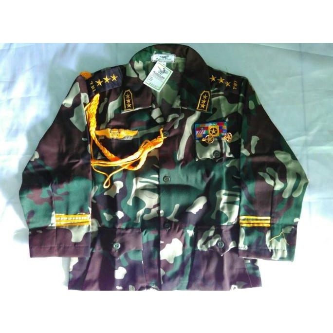 Baju Loreng Anak Karnaval / Baju TNI-AD Loreng karnaval