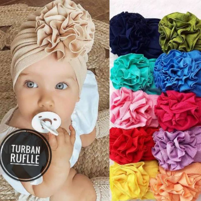 Turba Anak Bayi Ruffle Usia 0-3 Tahun