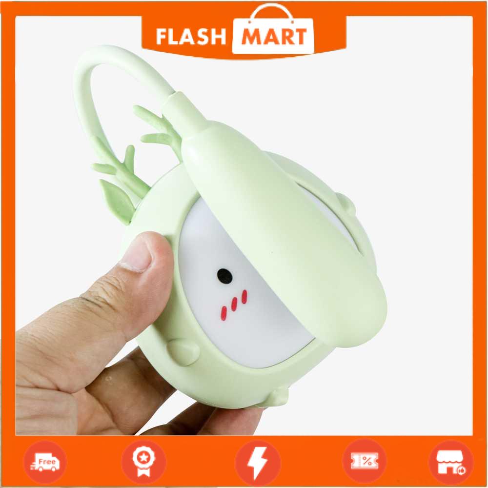 FLASHMART Lampu Meja Hias LED Desk Lamp Antelope Deer 3 Mode Cool White - 2021B