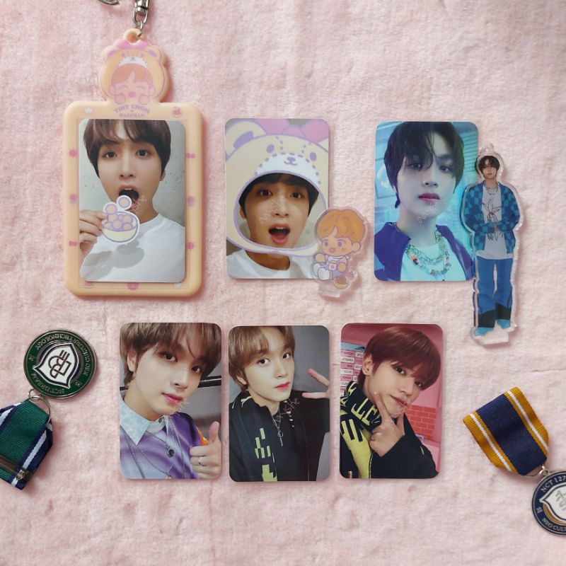 haechan cahol card holder sanrio haechan acrylic sanrio haechan acrylic ice glimo haechan dream embl