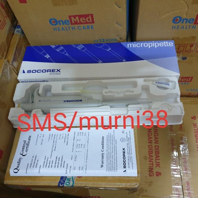Micropipette Fixed Socorex Acura/Micropipet Fix Socorex Manual