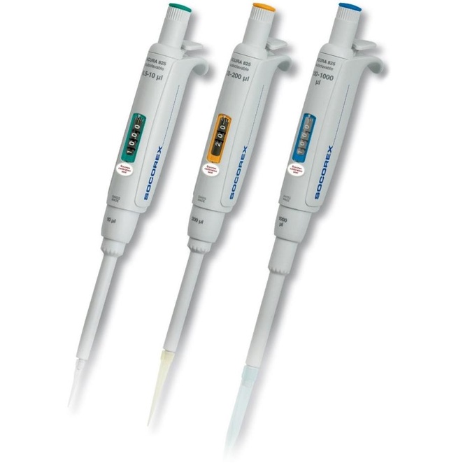 Micropipette Adjustable 0.5 - 10 Ul Mikropipette Acura 825 Socorex
