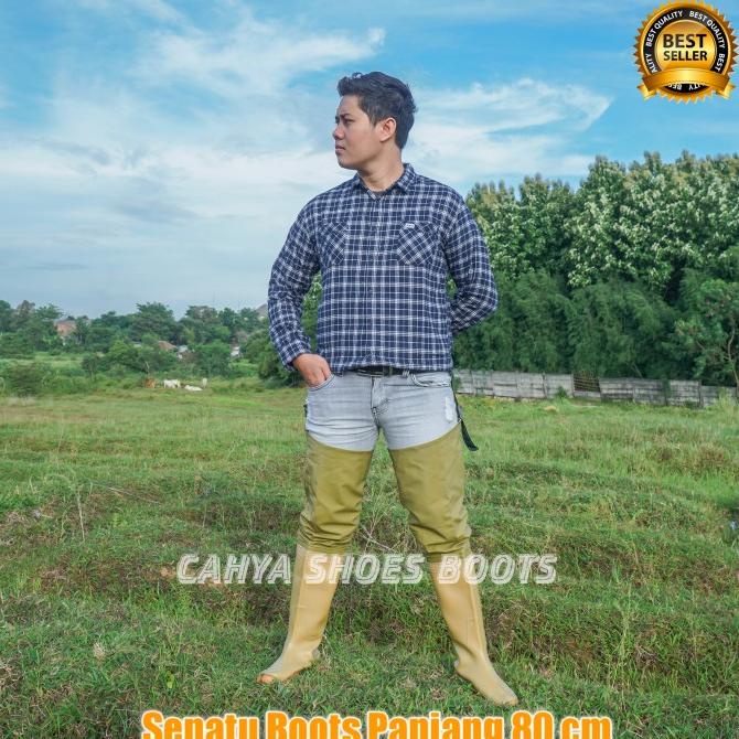 Best Seller Sepatu Boot Boots Sawah Celana Panjang 110 Cm Mancing Nelayan Petani Terbaik