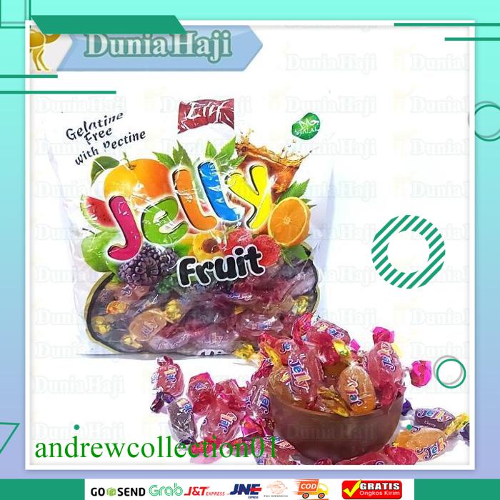 

JELI TURKI FRUIT 500GR JELLY CANDY TURKY JELI ARAB ELIF JELY RASA BUAH BEBAS ONGKIR