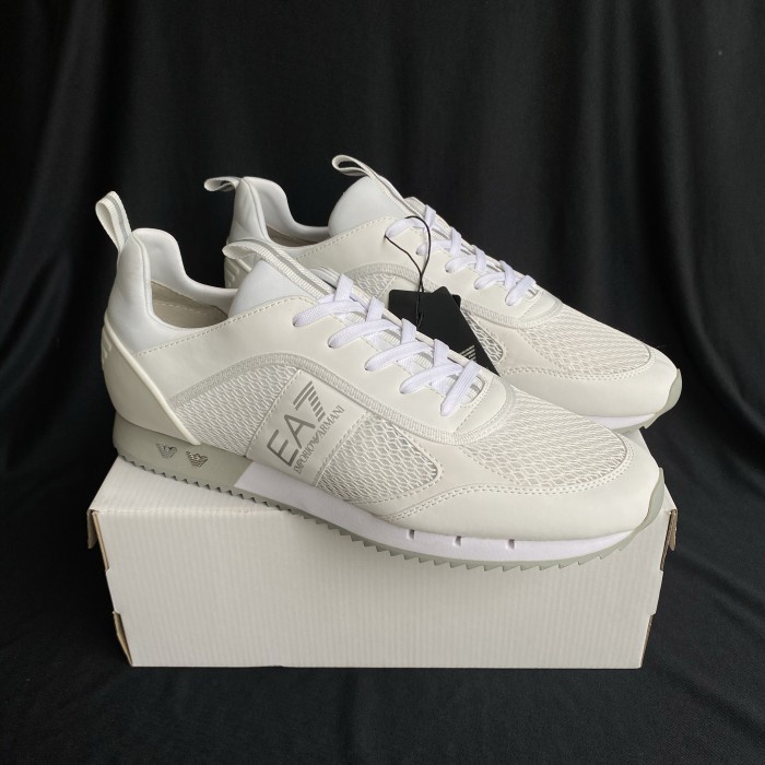 Terlaris Sepatu Armani Emporio White Original Asli