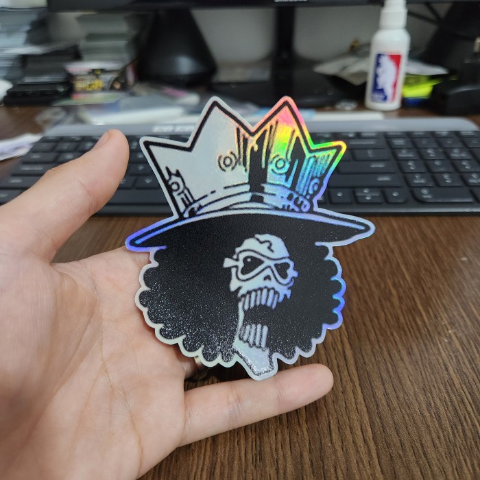 

Sticker Hologram Anime - PSH1616 - One Piece - Brook