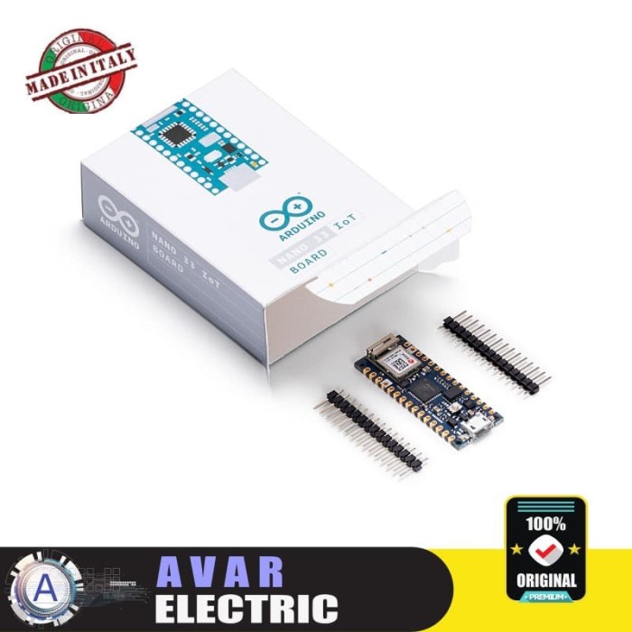 Terlaris Arduino Nano Iot 33 Original Ori Asli Made In Italy Unsoldered