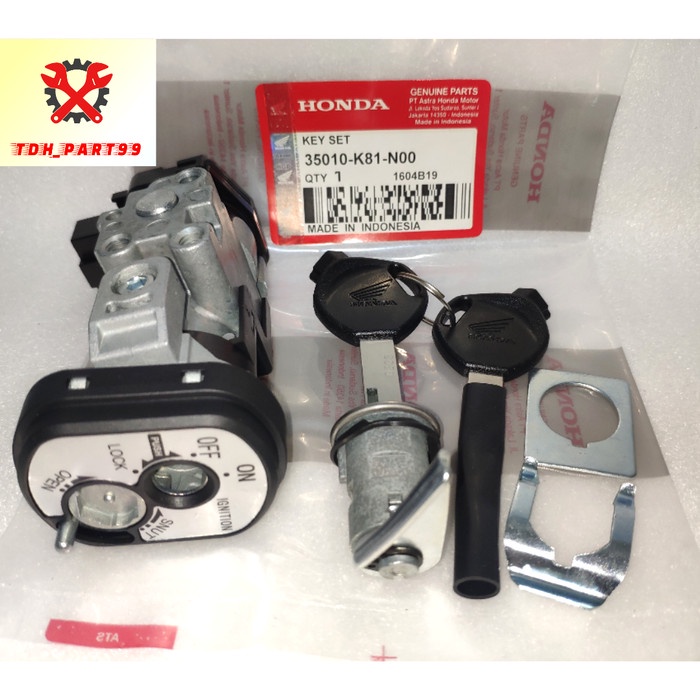 Kunci Kontak Set Beat F1 Esp-Beat Pop-Beat Street 2017-2018