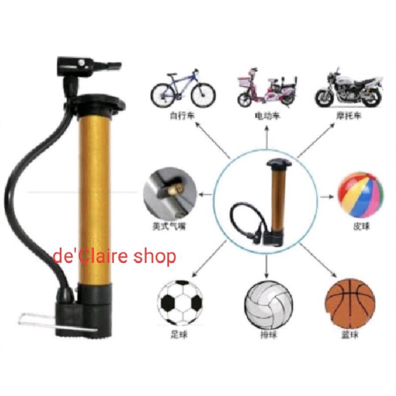 Pompa Ban Mini Portable