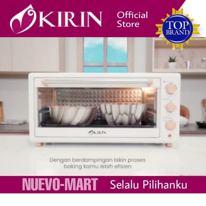 KIRIN Microwave Oven Listrik KBO 350WB / KBO 350 WB Wide Body 35 Liter