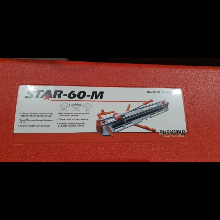 Alat Potong Granit 60Cm / Alat Potong Keramik 60Cm Rubistar #Original