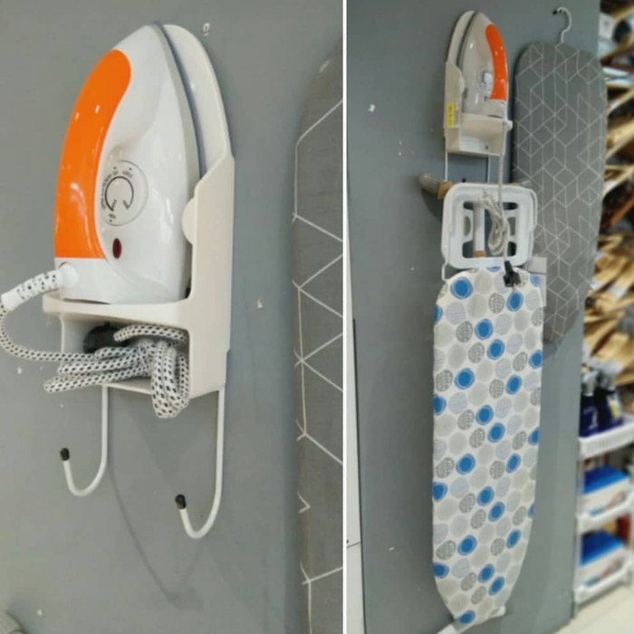 Mehak Alas Setrika Gantung-Tempat Meja Setrika-Laundry