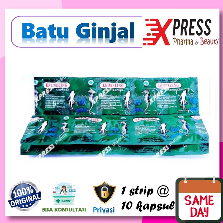 ⚡XPRESS⚡ Kejibeling STRIP isi 10 Kapsul Keji Beling Sea Horse Seahorse kuda laut ghensen