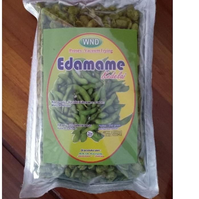 

Sale✔️Kedelai edamame kering/edamame goreng/camilan sehat edamame 250 gr