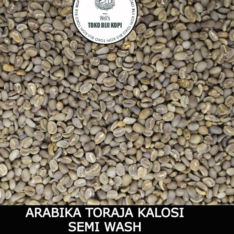 

Termurah | KF7 | GREEN BEAN KOPI MENTAH ARABIKA TORAJA KALOSI SEMI WASH GRADE 1 - 1KG