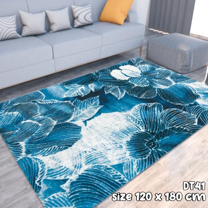 Idr8R2d Karpet Lantai Bulu Karpet Permadani Karpet Ruang Tamu Karpet Anti Slip Ukuran 120Cmx180Cm