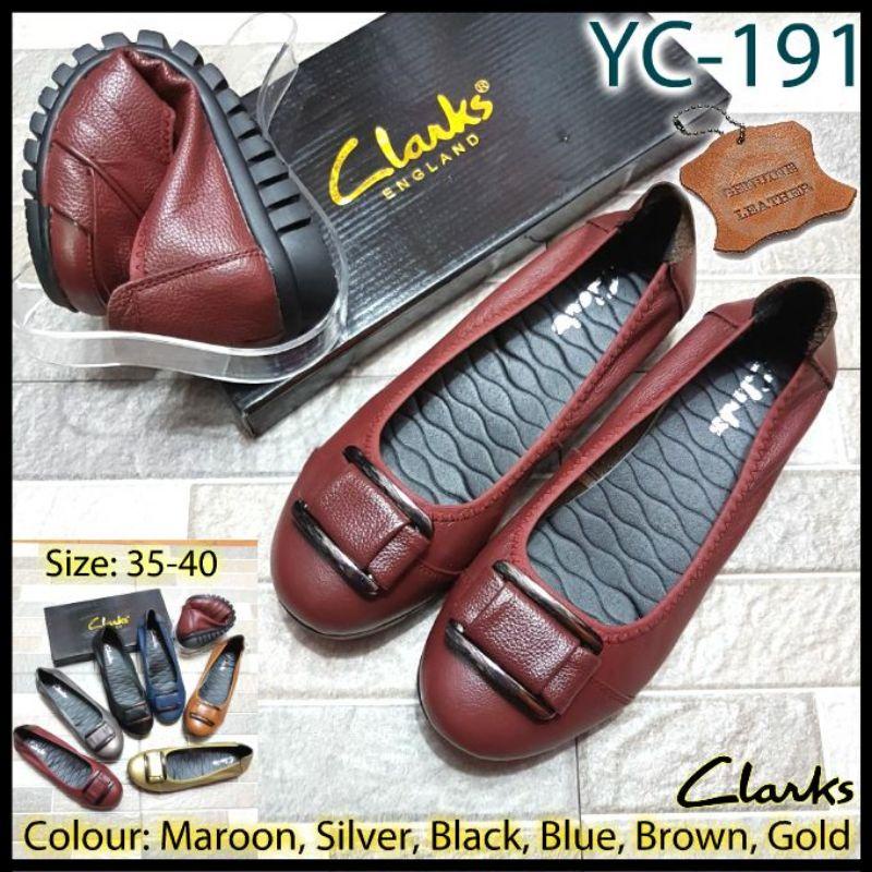 SEPATU CLARKS YC-191 FLAT