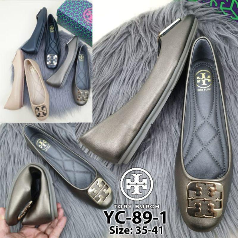 SEPATU TORY BURCH YC-89-1 GEORGIA BALLET FLAT