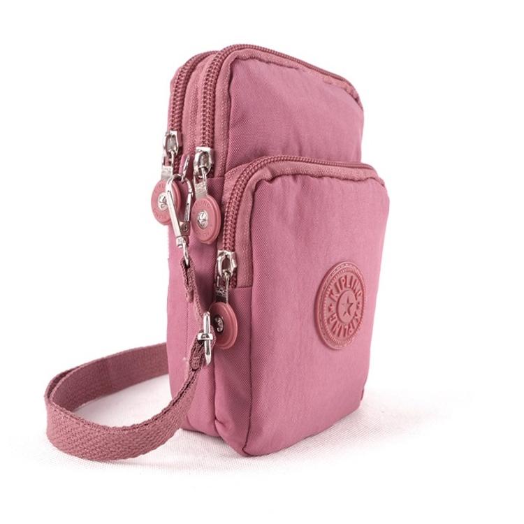 TAS SELEMPANG WANITA / DOMPET HP SELEMPANG NYLON 3 RES - 1600