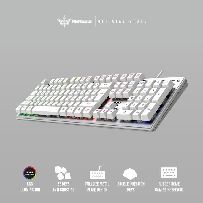 KEYBOARD GAMING NYK KR-301 RGB UNDERGLOW