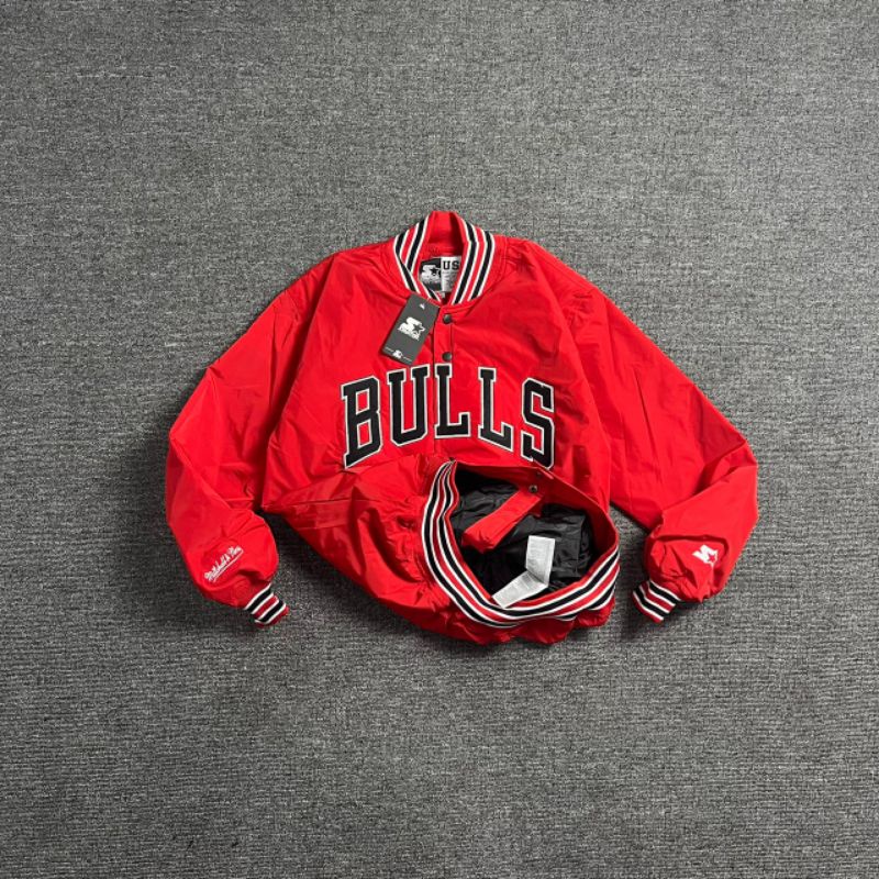 jaket varsity chicago bulls