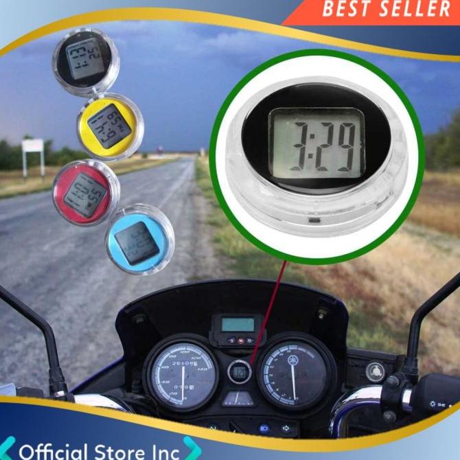Aksesoris Dekorasi Motor Jam Digital Model Tempel Nmax Beat Pcx Vixion