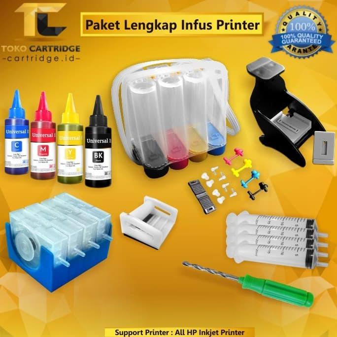 Paket Lengkap Infus Printer HP 2135 1115 1112 2767 1515 1510 2050 1050