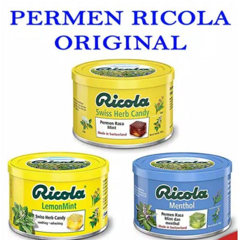 

5.5 Terlaris permen RICOLA 100g