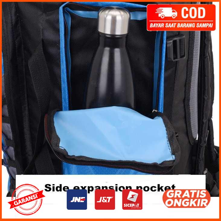 Tas Gunung Carrier Bag Travel Backpack Waterproof 90L SIG3D