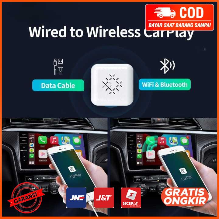 Wireless CarPlay Dongle Adapter Bluetooth Head Unit CPC200-U2W