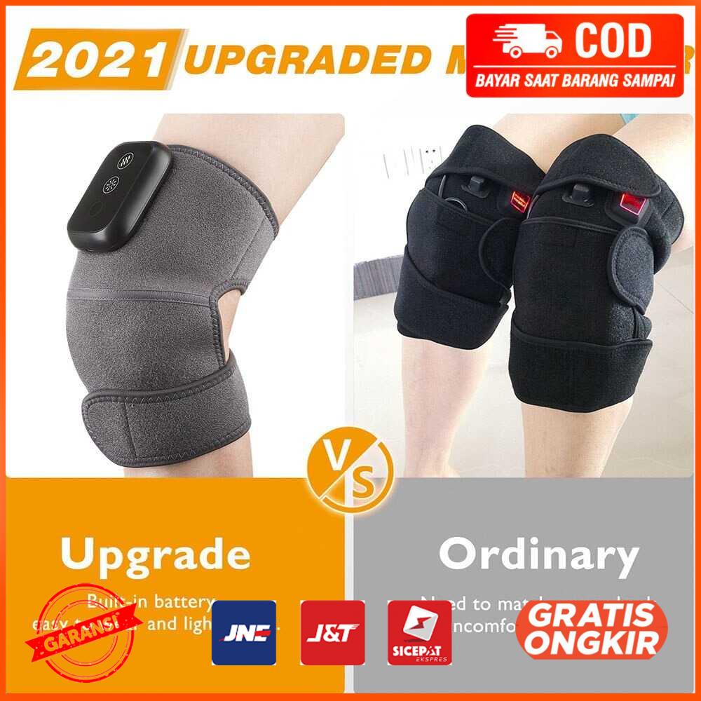 Alat Pijat Lutut Terapi Knee Pad 3 Mode Getaran 5000 mAh HC-008