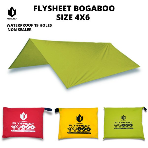 FLYSHEET PLESIT FLYSIT PENUTUP TENDA TENDA CAMPING OUTDOOR BIVAK BIVAC