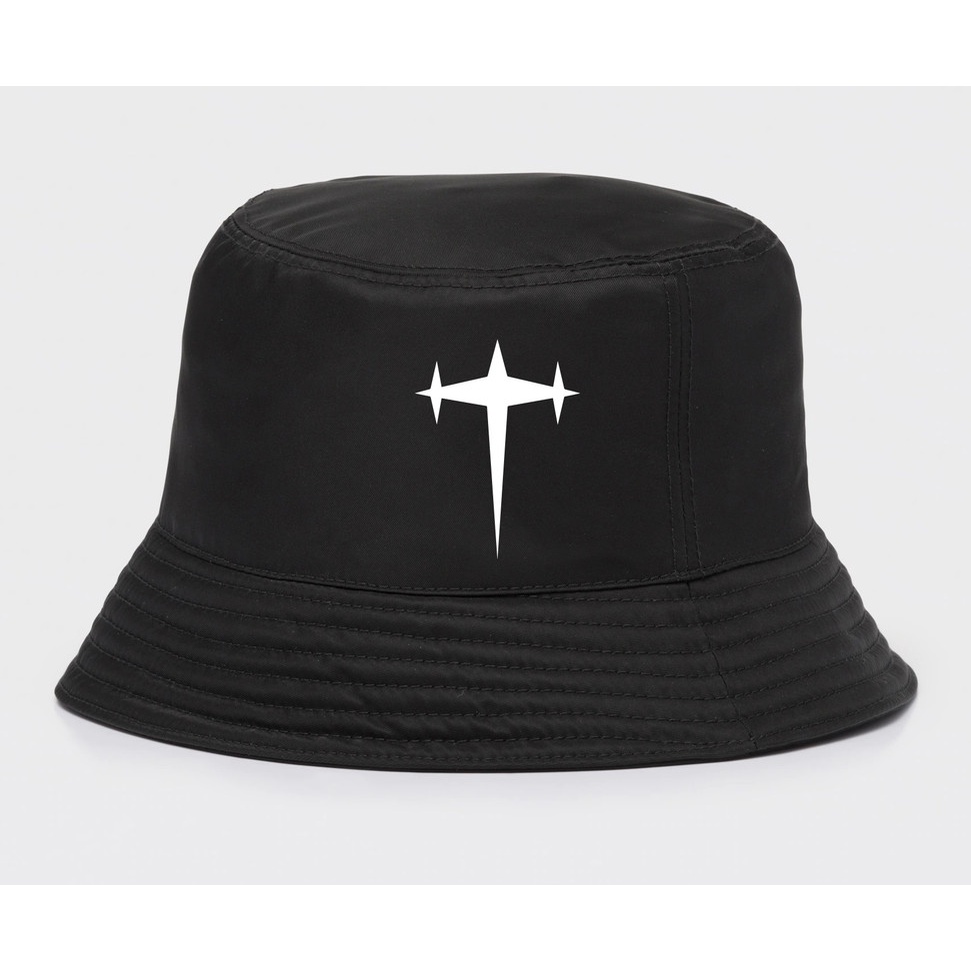 Topi Bucket Hat Anime Kill La Kill Goku Uniform Three Star