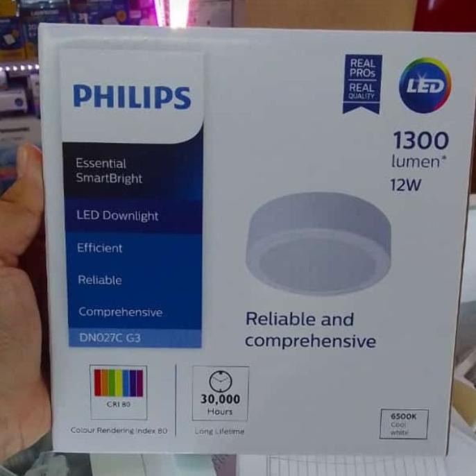 downlight panel LED outbow 12w DN027C Philips