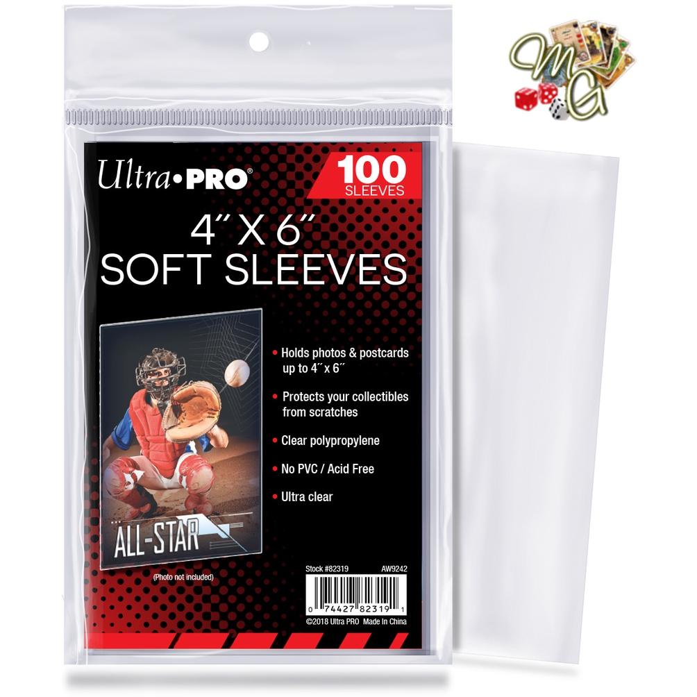 

Terbaru 9.9 Ultra Pro 4x6" Soft Card Sleeves isi 100 Plastik 4R A6 10x15cm Postcard Foto Kartu KPOP Polaroid