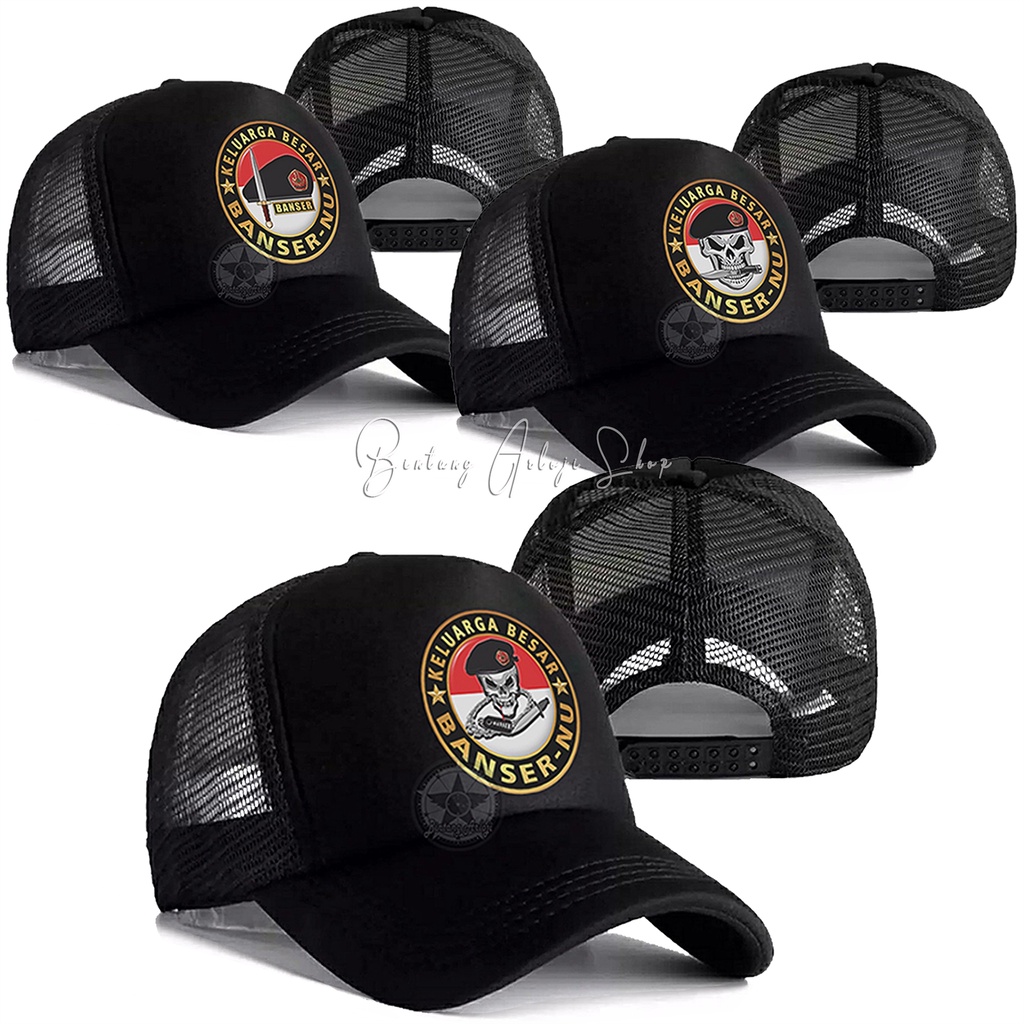 Topi Custom Keluarga Besar Banser-NU Exclusive Gold